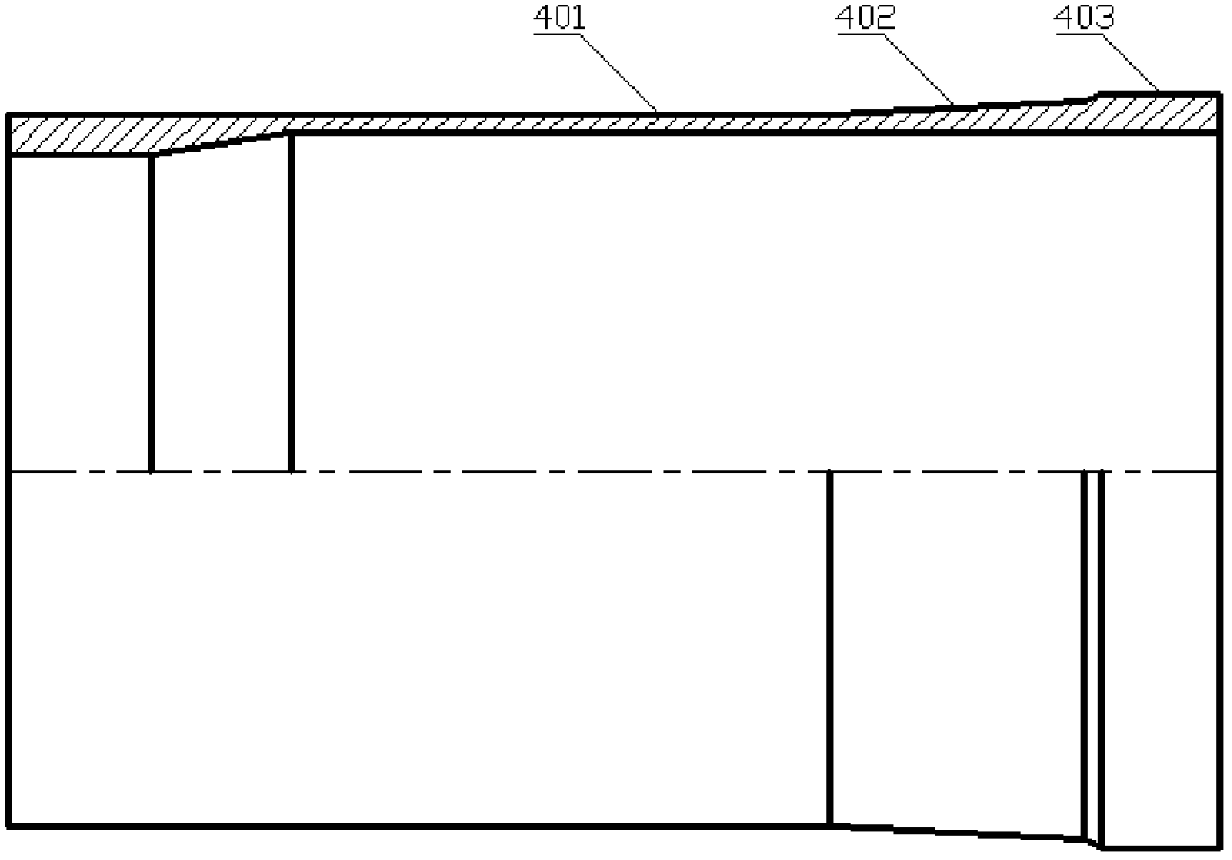 Cooling structure for motor winding end part