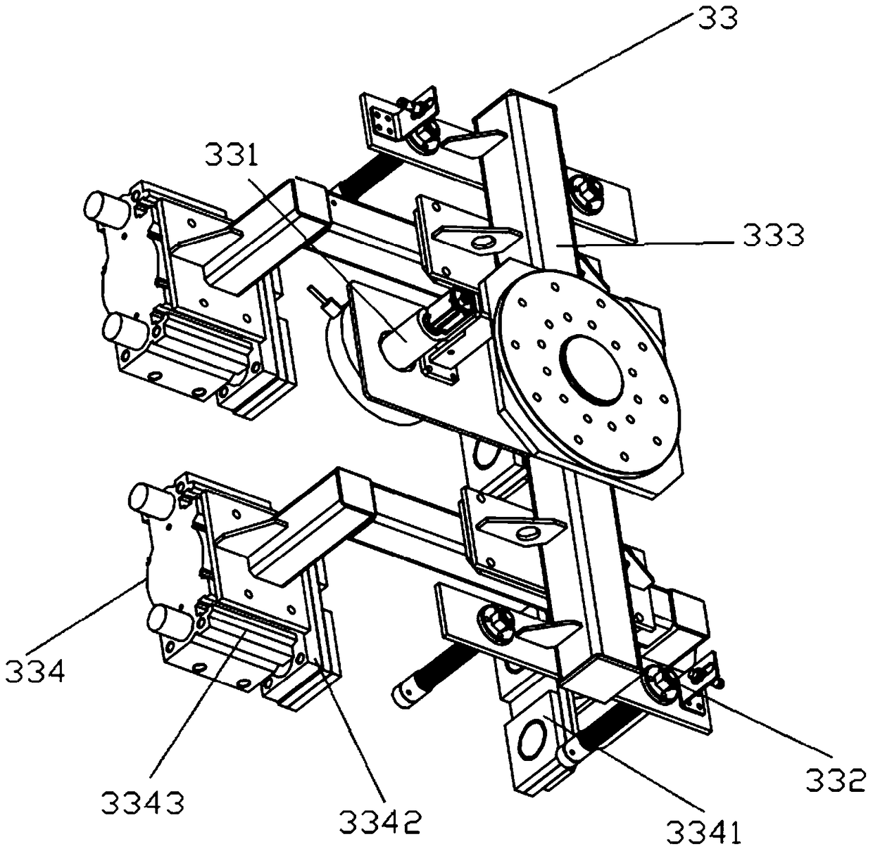 Robotic handling line for engine cylinder heads