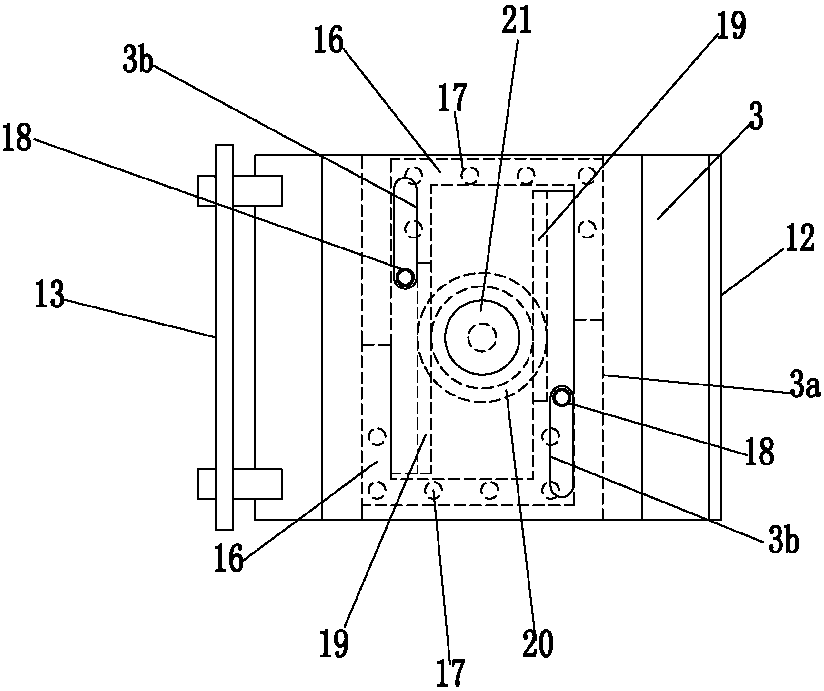 Roller type multi-freedom-degree dry and wet integrated sweeping device