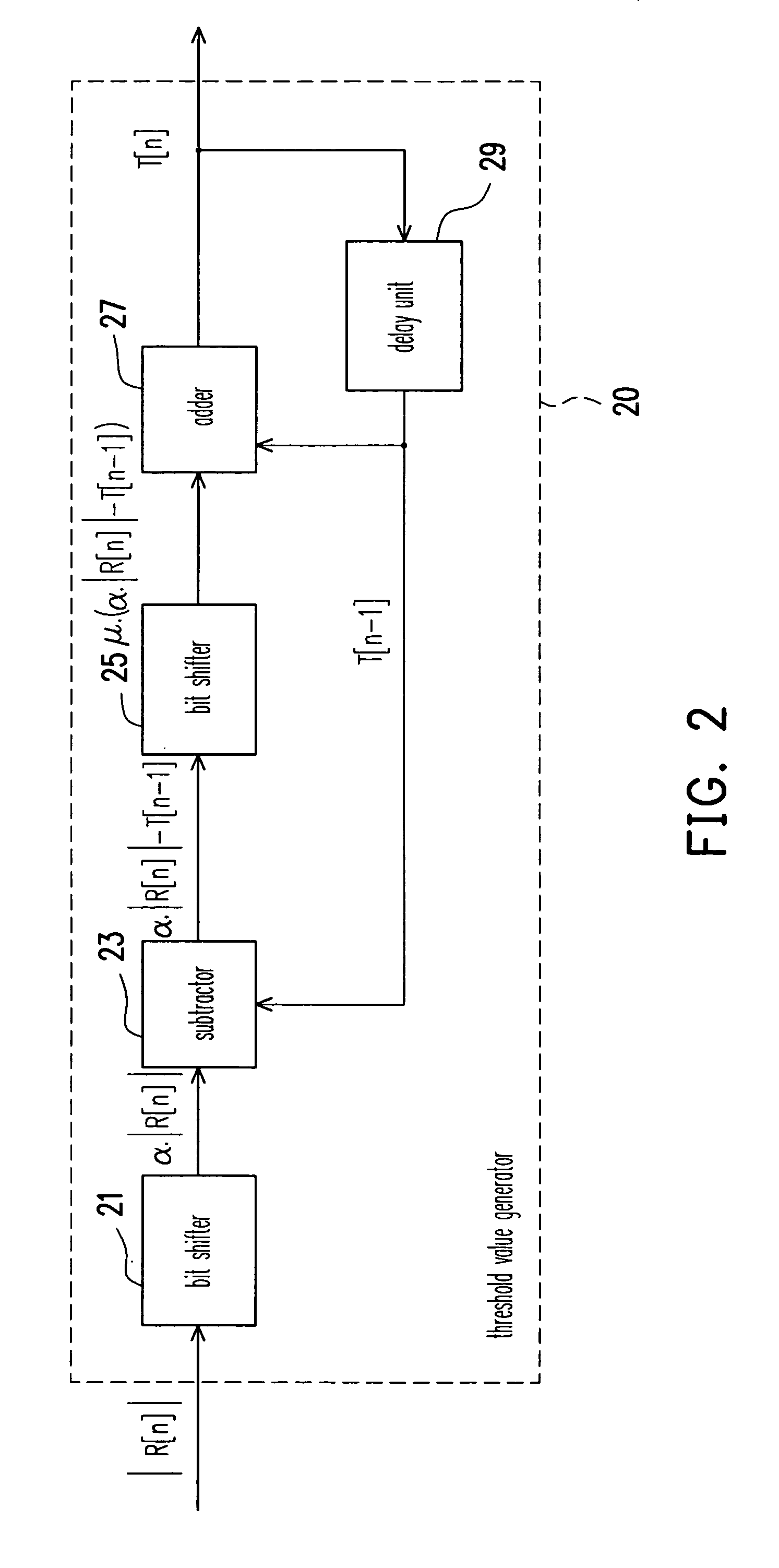 Communication system with demodulation of two-level differential amplitude-shift-keying signals