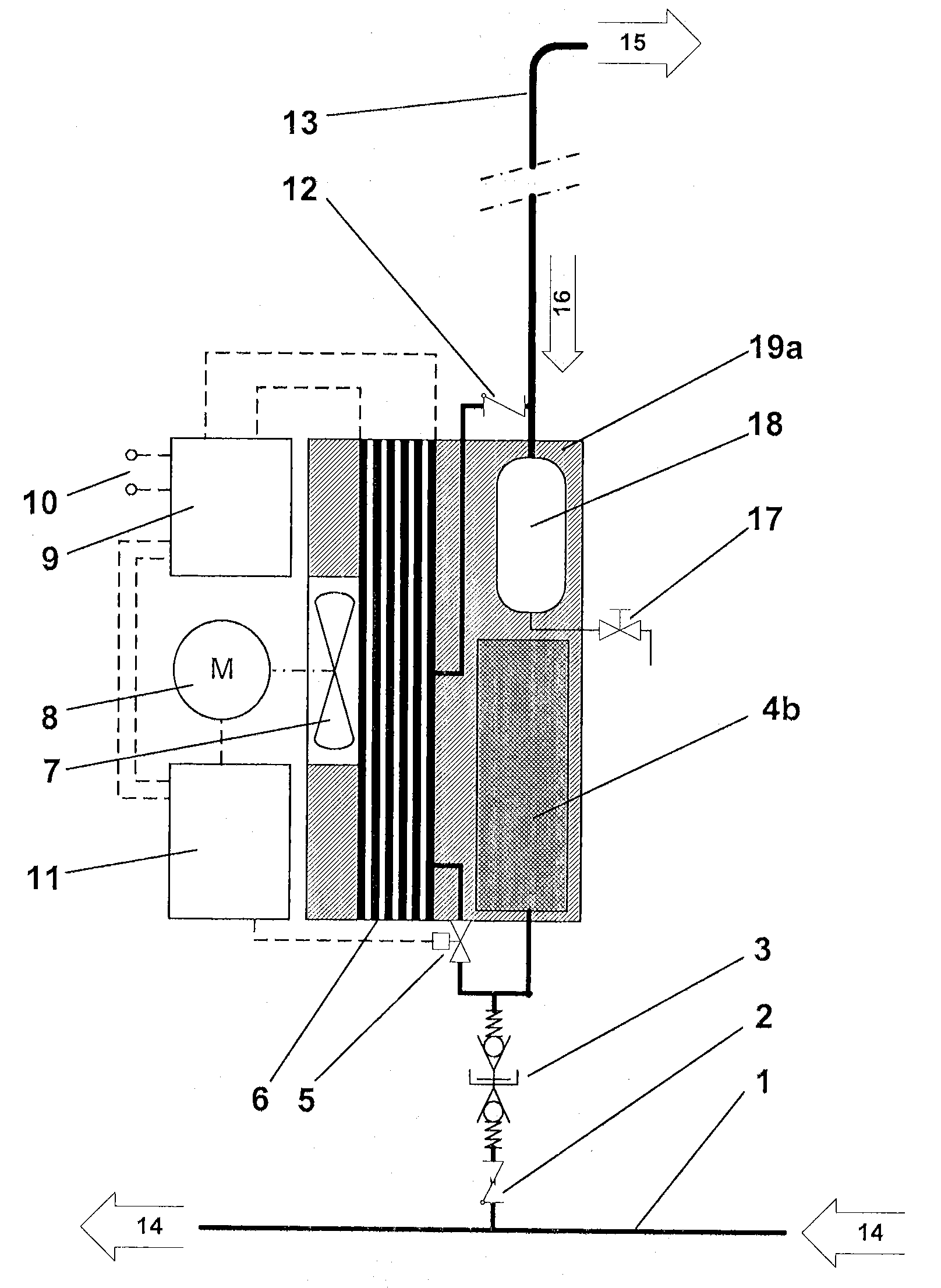 Semi-autonomous central supply system for passenger seats