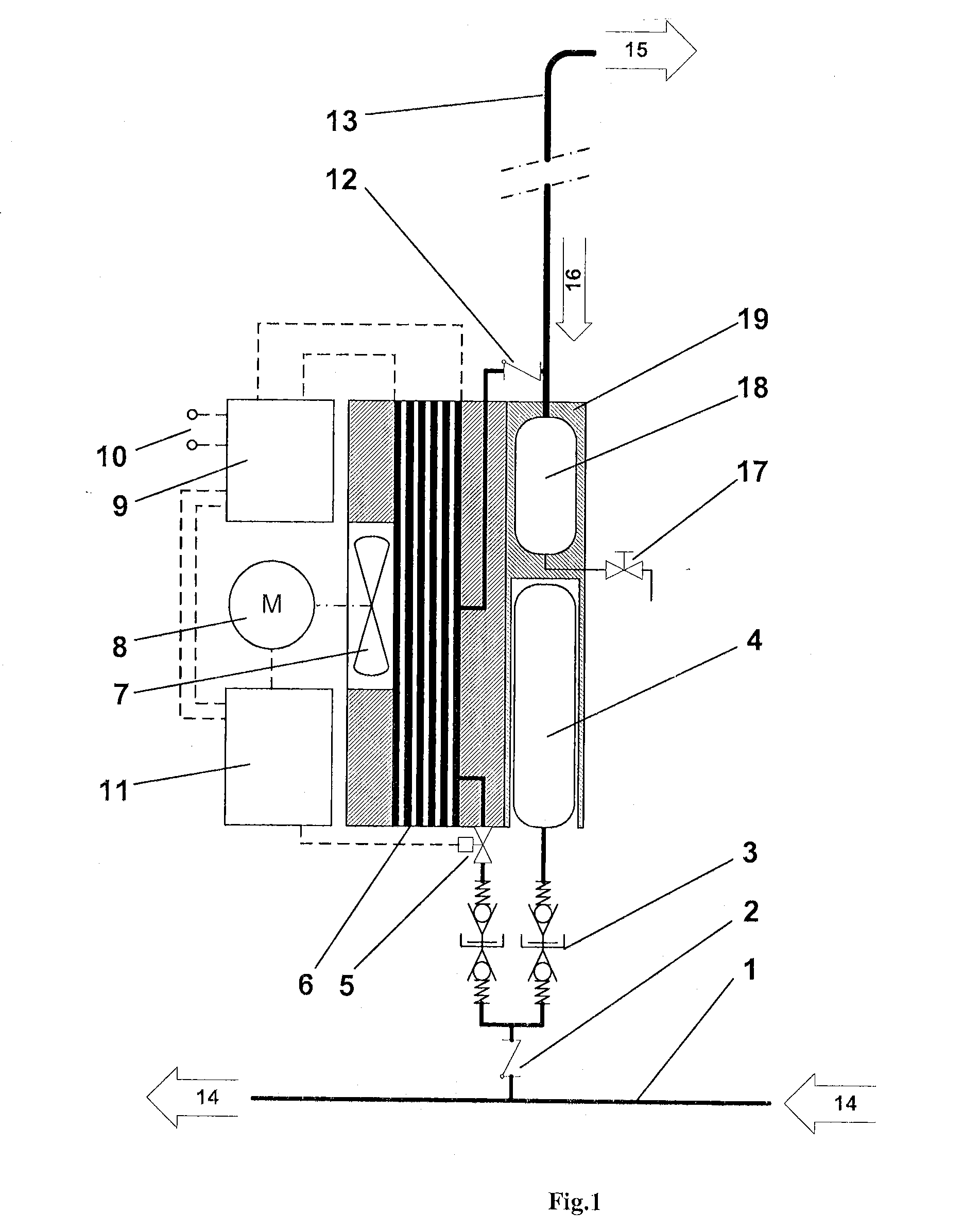 Semi-autonomous central supply system for passenger seats