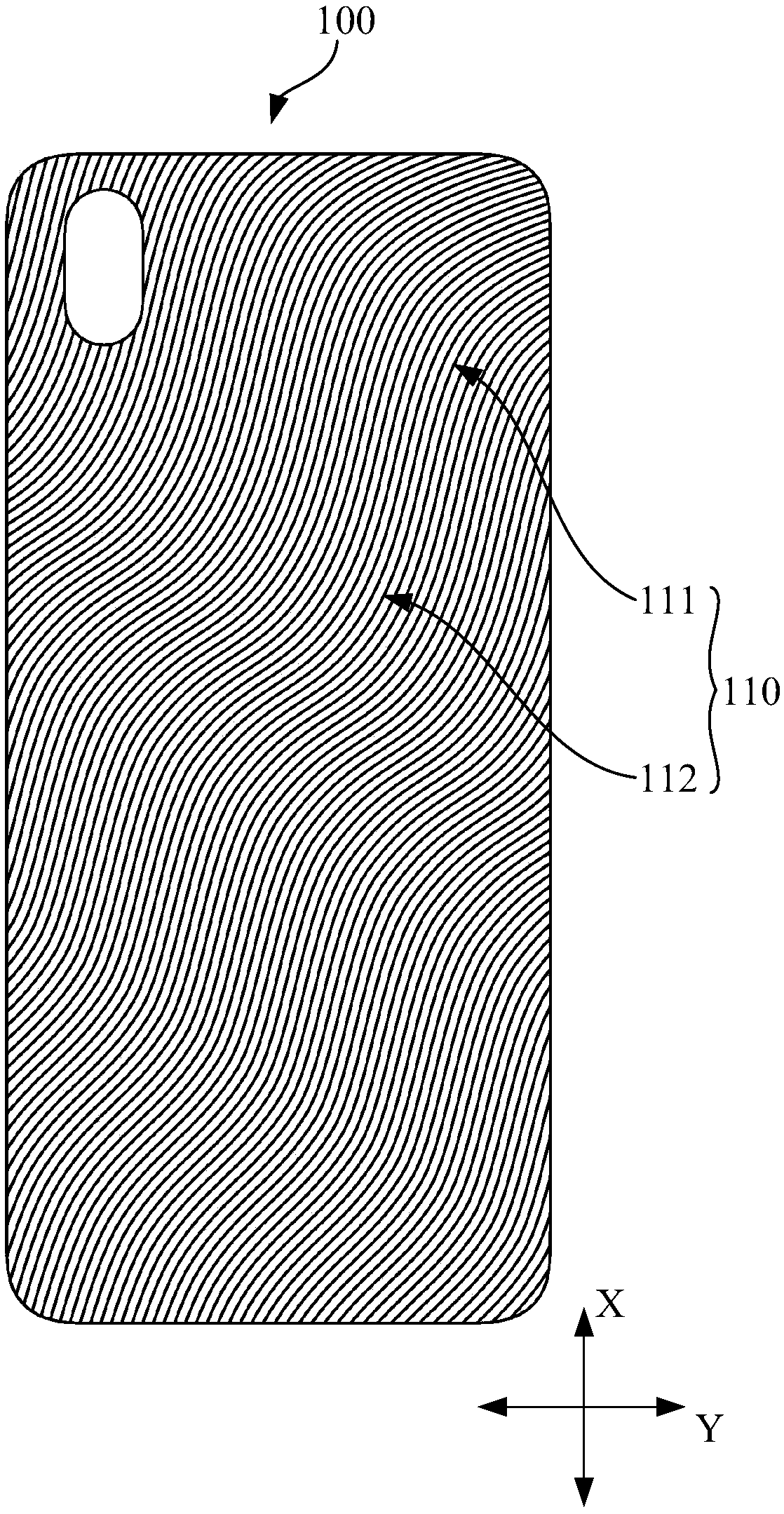 Shell surface treatment process, shell, and mobile terminal