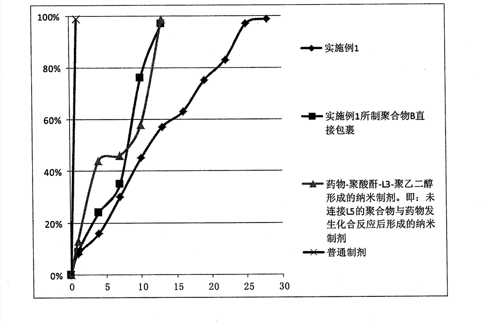 Preparation and application of dendritic polymer grafted with anthracycline antibiotic