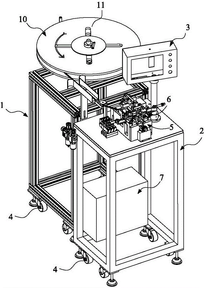 A fully automatic thread riveting machine and a thread riveting method using the automatic thread riveting machine