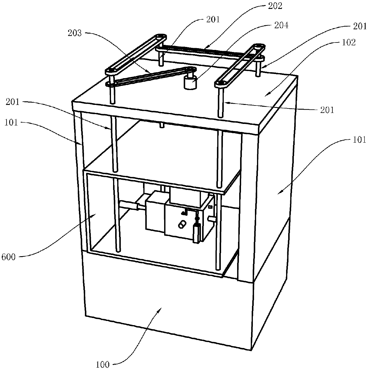 A true triaxial rock testing machine with a temperature control system and its temperature control method