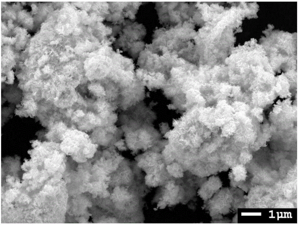 Method for quickly synthesizing tungsten sulphide nanometer powder