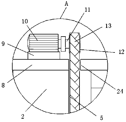 Power tower convenient to maintain