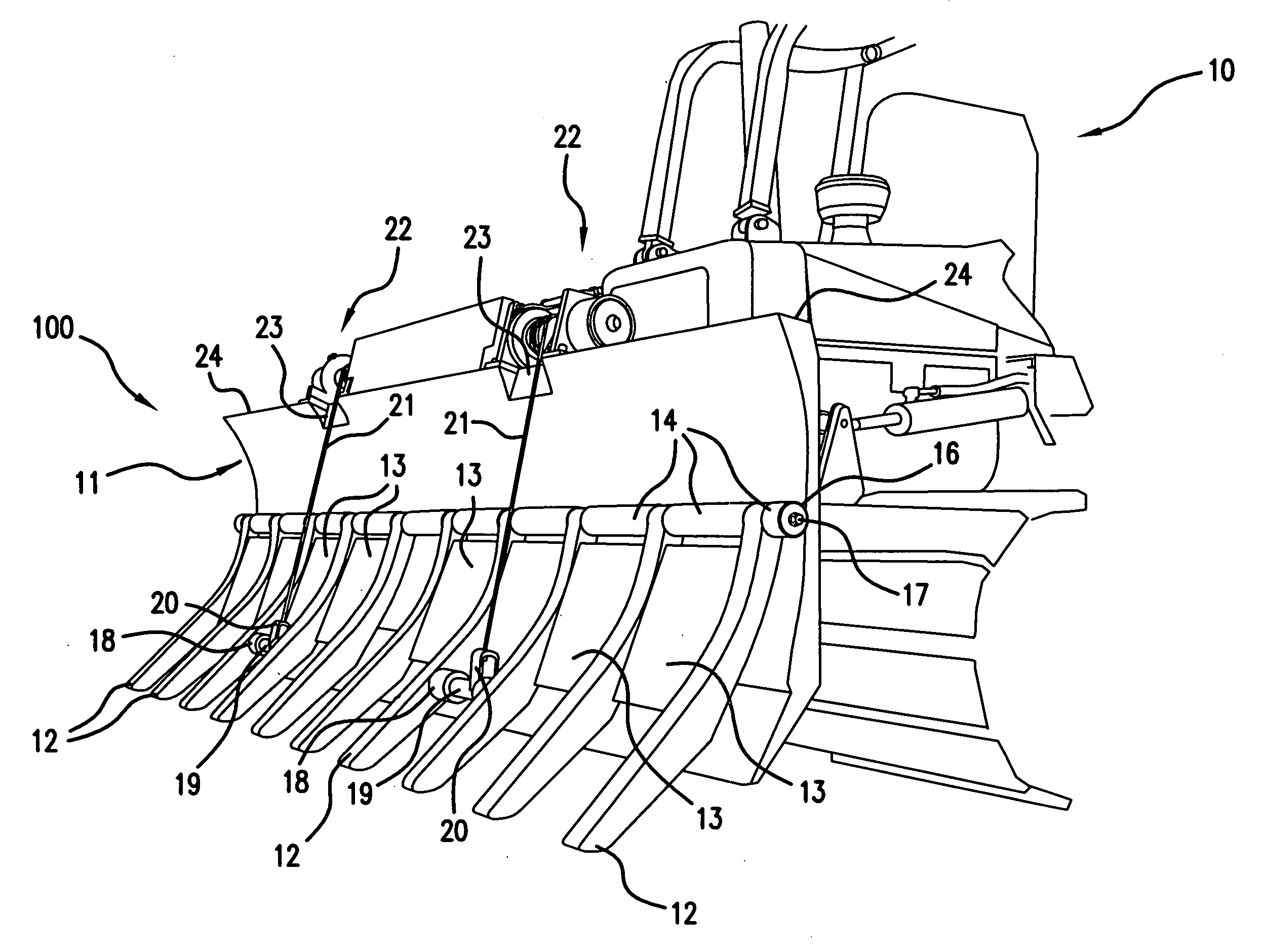 Land Clearing Rake