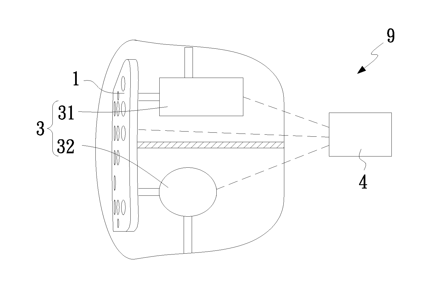 Road-adaptive headlight for motorcycles