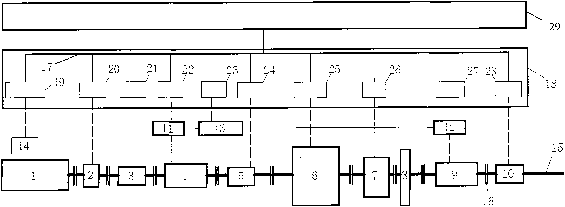 Multi-energy hybrid power comprehensive test device