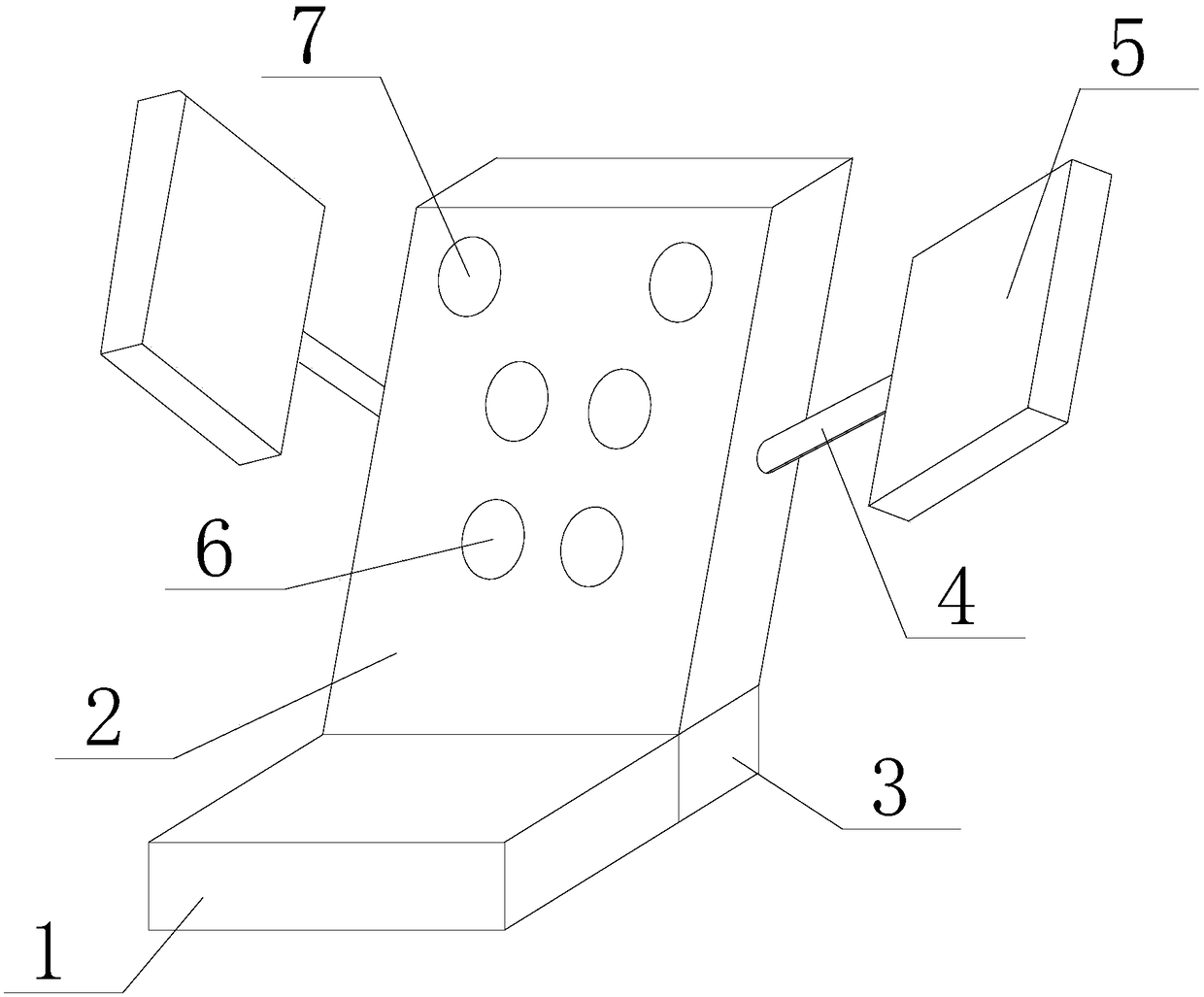 Intelligent infrared seat facility capable of improving blood circulation