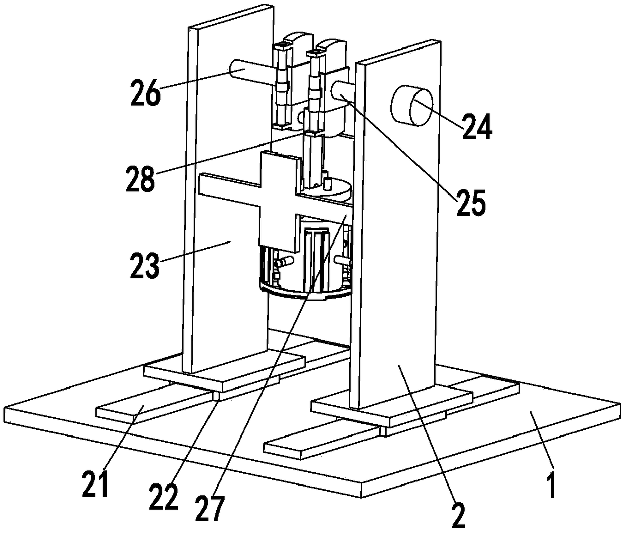 Automobile engine cylinder body cylinder hole intelligent processing system and cylinder body processing technology