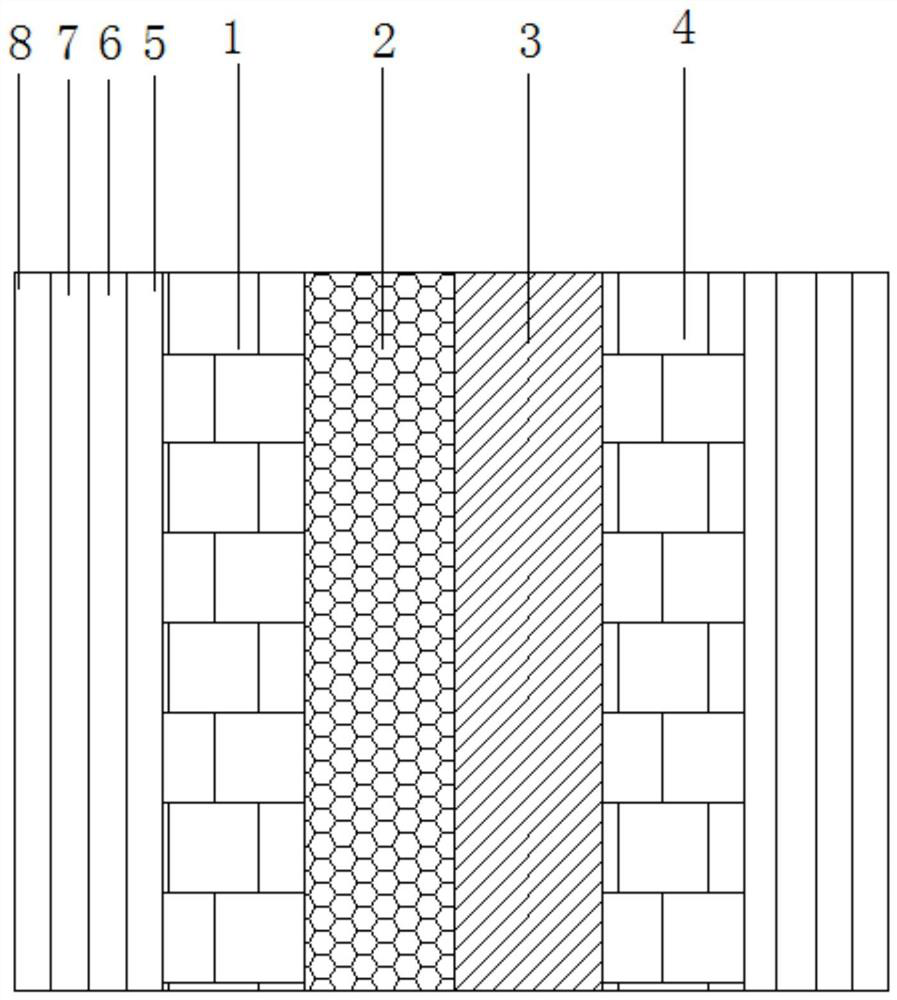 Racing boat with high polymer material and preparation method thereof