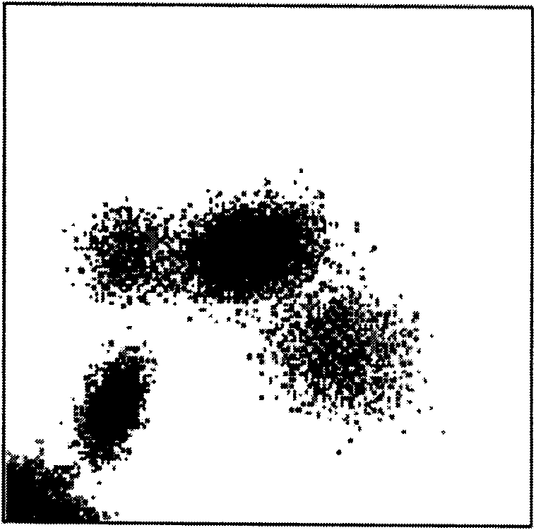 Classified statistic method and device of particles