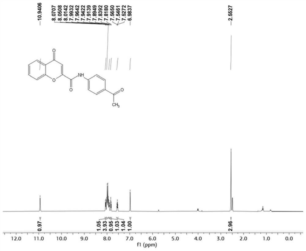 Flavonoid tankyrase-2 inhibitor and preparation method and application thereof