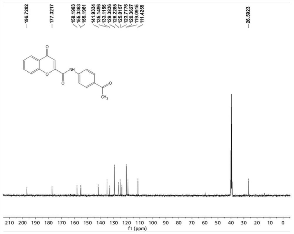 Flavonoid tankyrase-2 inhibitor and preparation method and application thereof