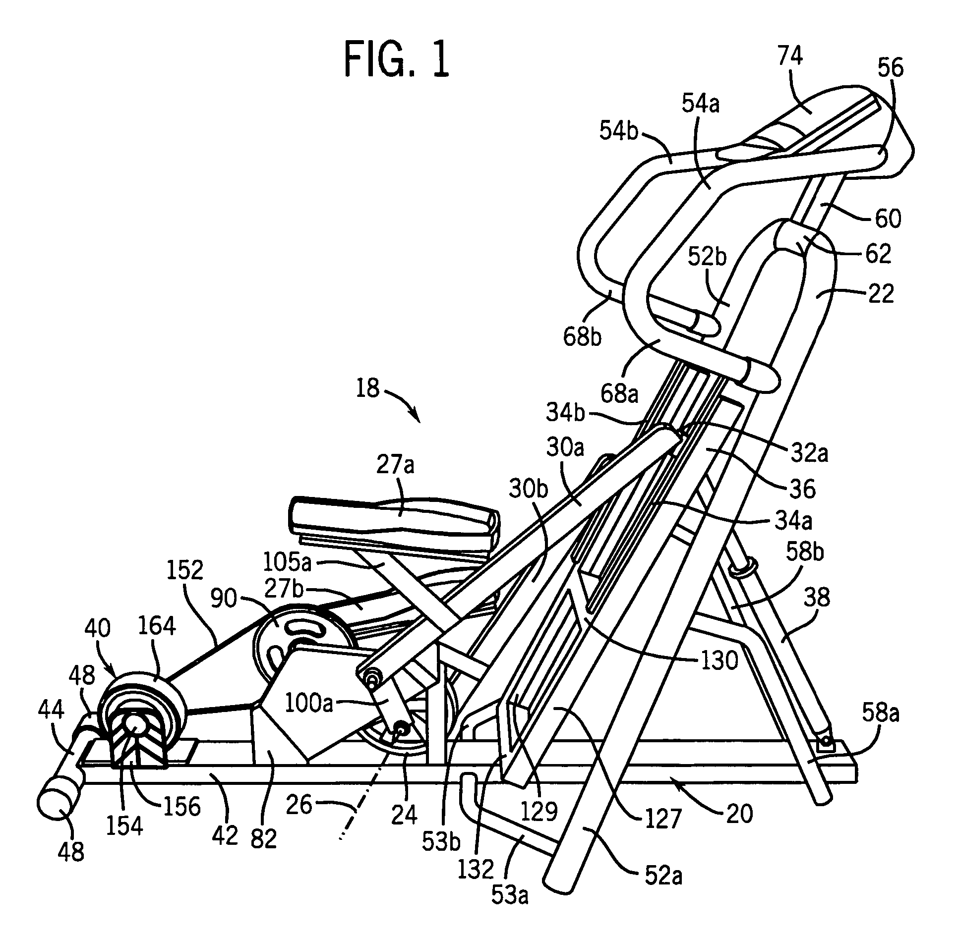 Cross training exercise device