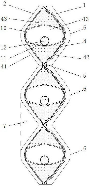 Nest-structure warm-keeping fabric and preparation process