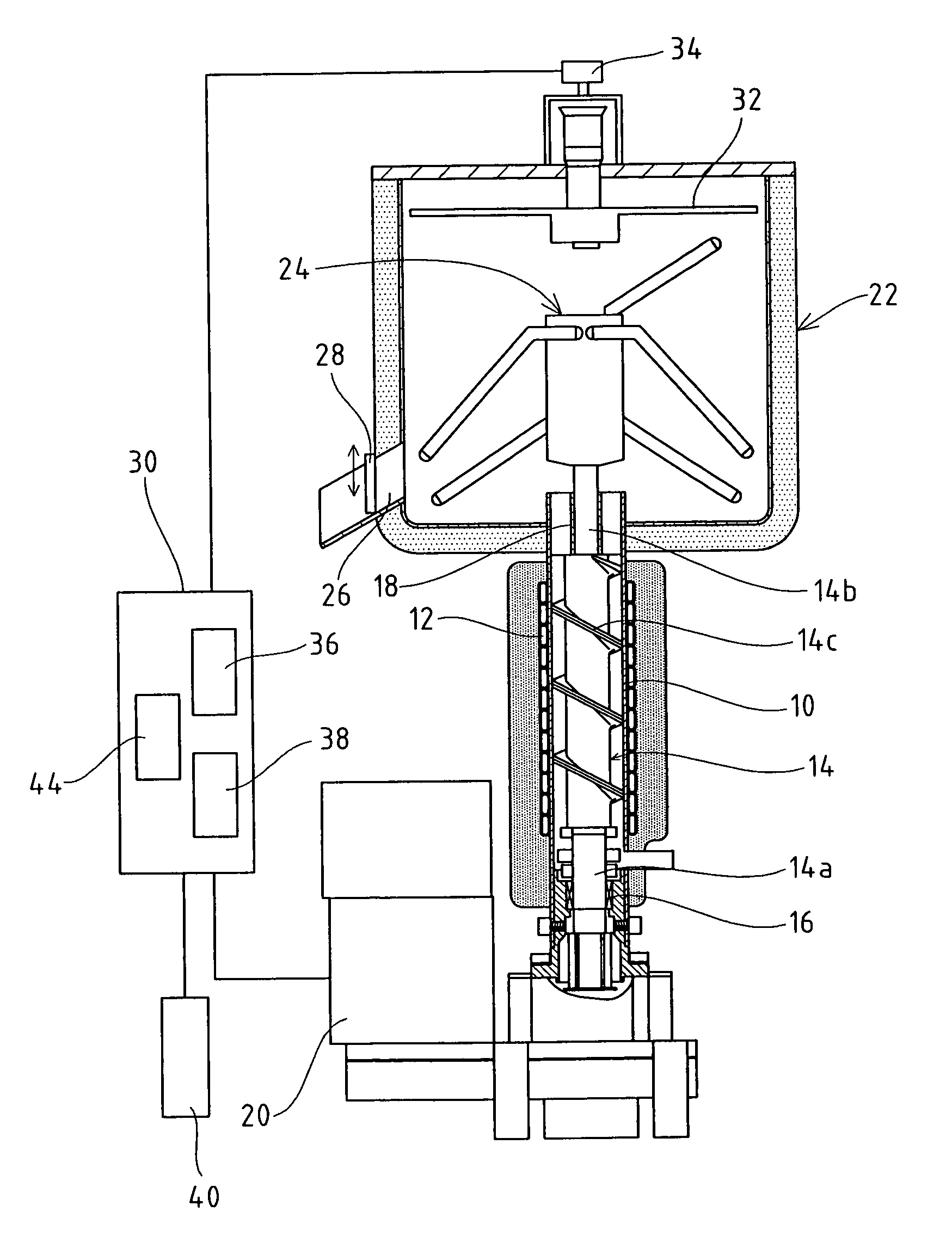 Method of operating auger icemaking machine