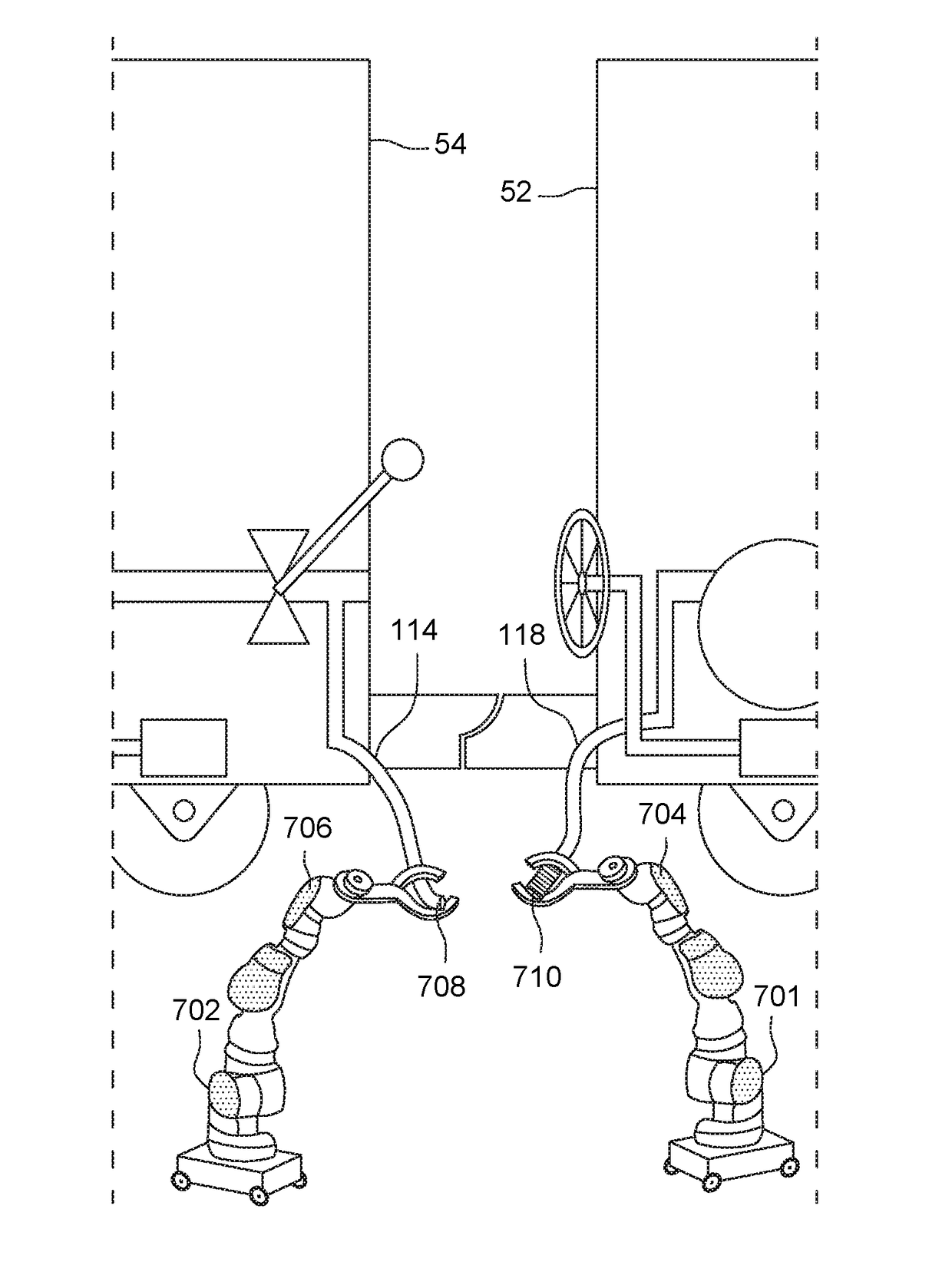 Control system for coordinating robotic machines to collaborate on tasks