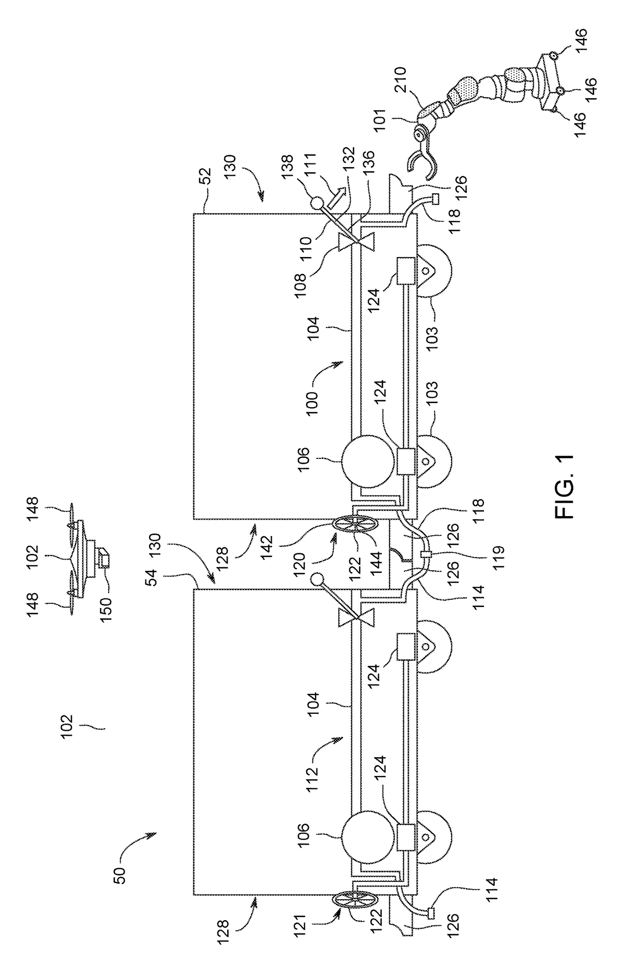 Control system for coordinating robotic machines to collaborate on tasks