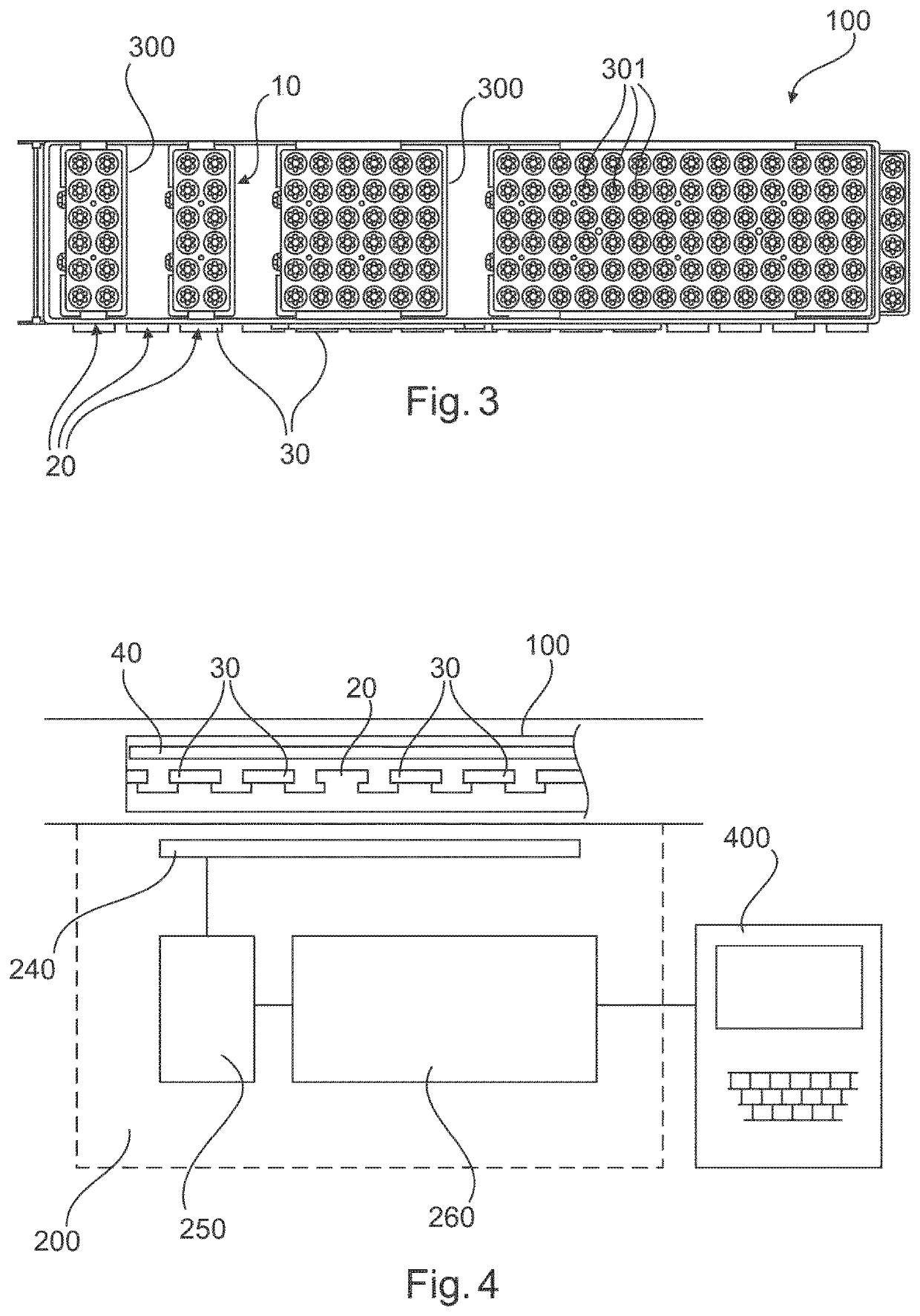 Configurable placement indication for sample tube rack receptacles