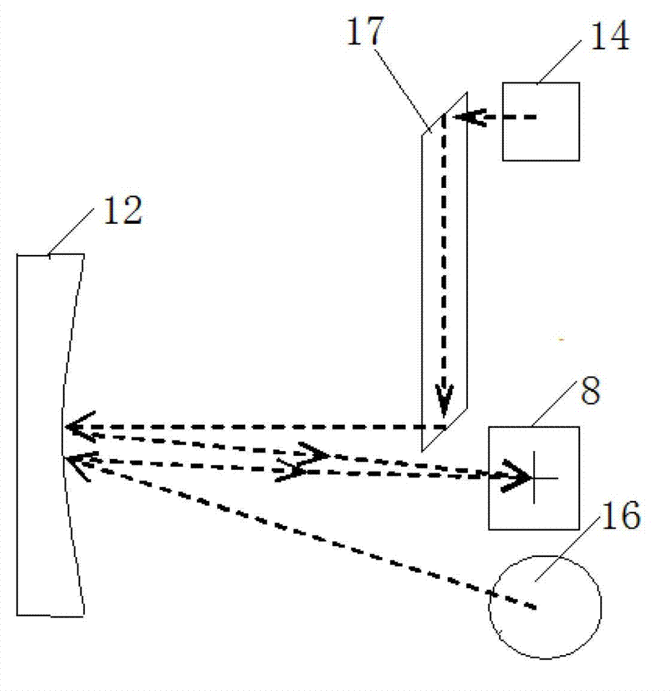 Portable optical axis detecting system of laser range finder