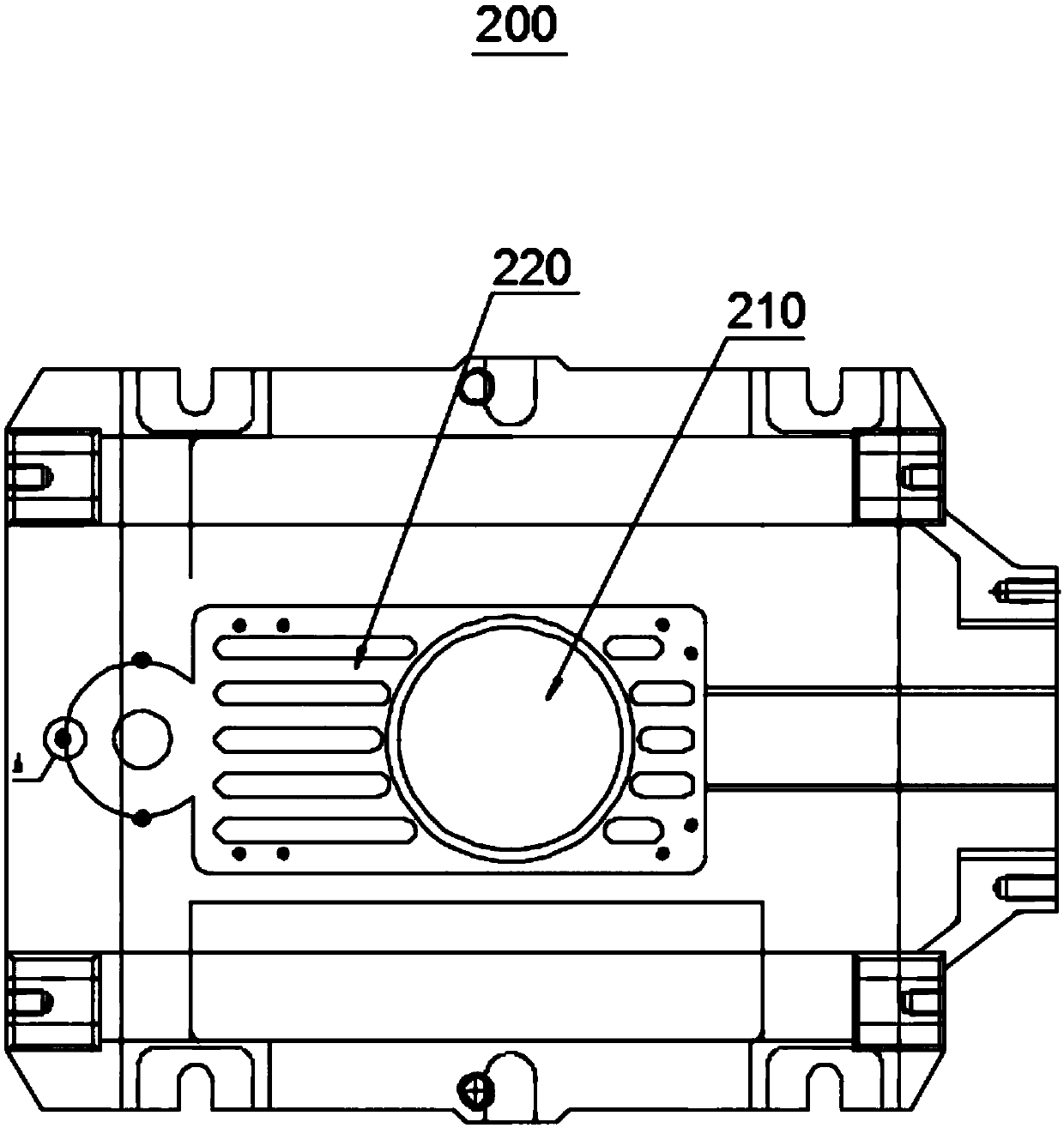 Steel ladle slide gate mechanism and steelmaking equipment