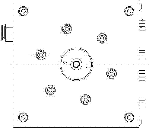 Laser collaboration temperature control and seal mounting base