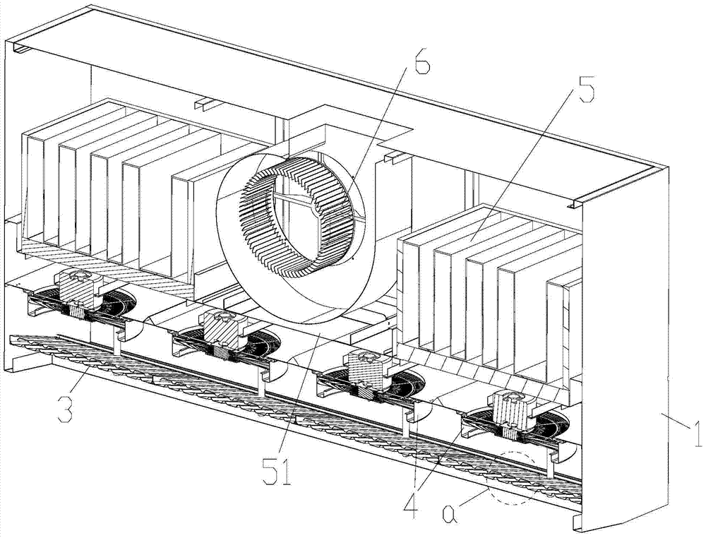 Multi-stage filter unit for oil fume removal