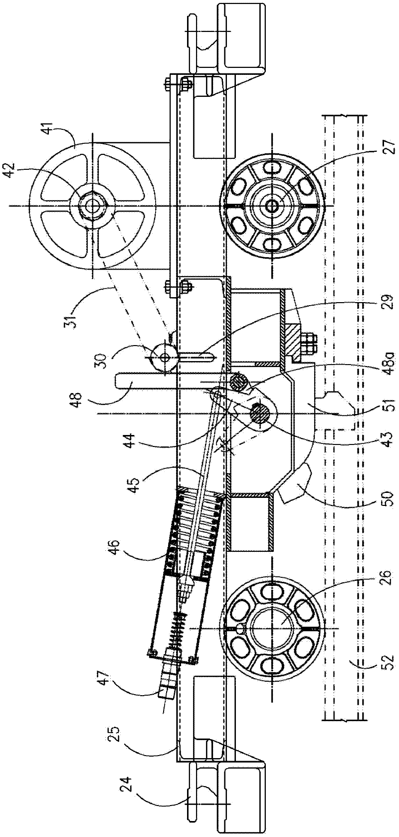 Active anti-car device