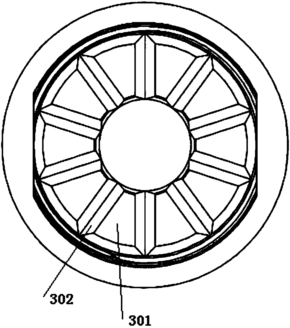 Sampling screw rod for resistance-type moisture meter