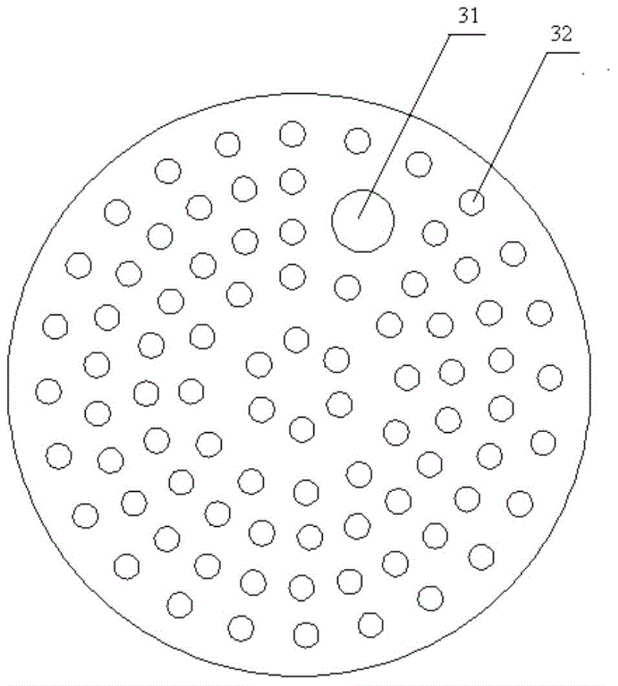 Temperature-control type double-layer cylindrical aerobic composting reactor