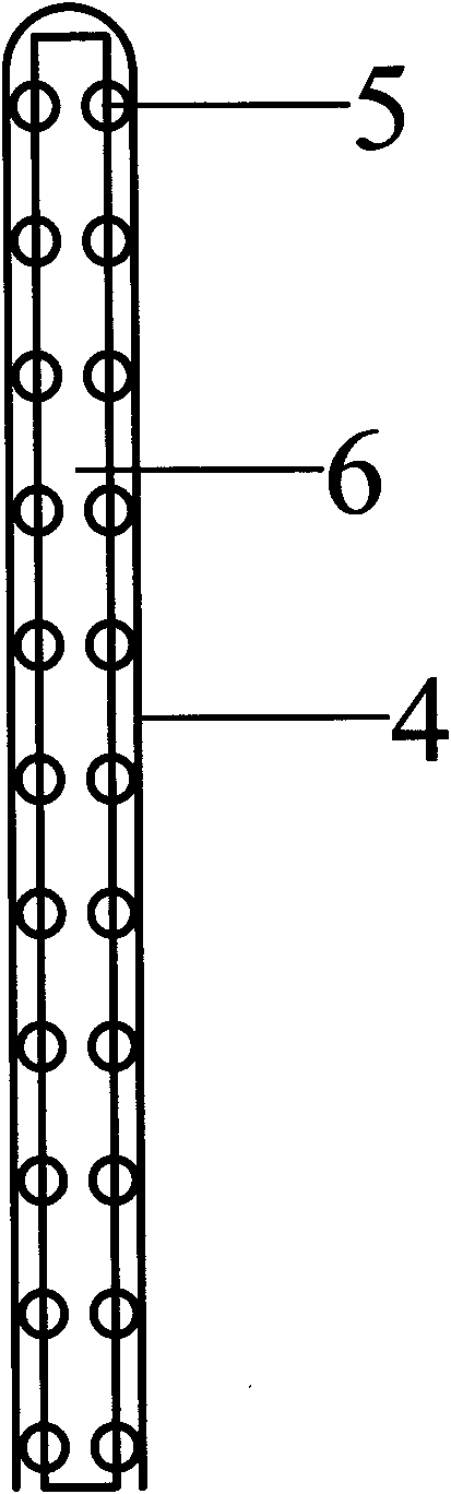 Method for treating sewage by using biological membrane and equipment thereof