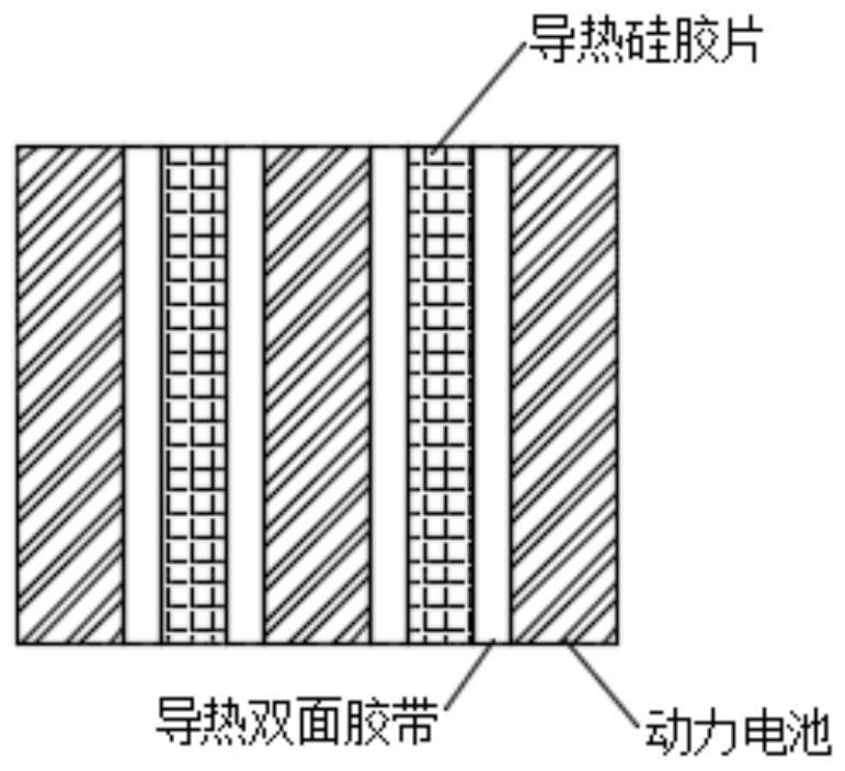 Electronic packaging heat-conducting double-sided adhesive tape and preparation method thereof