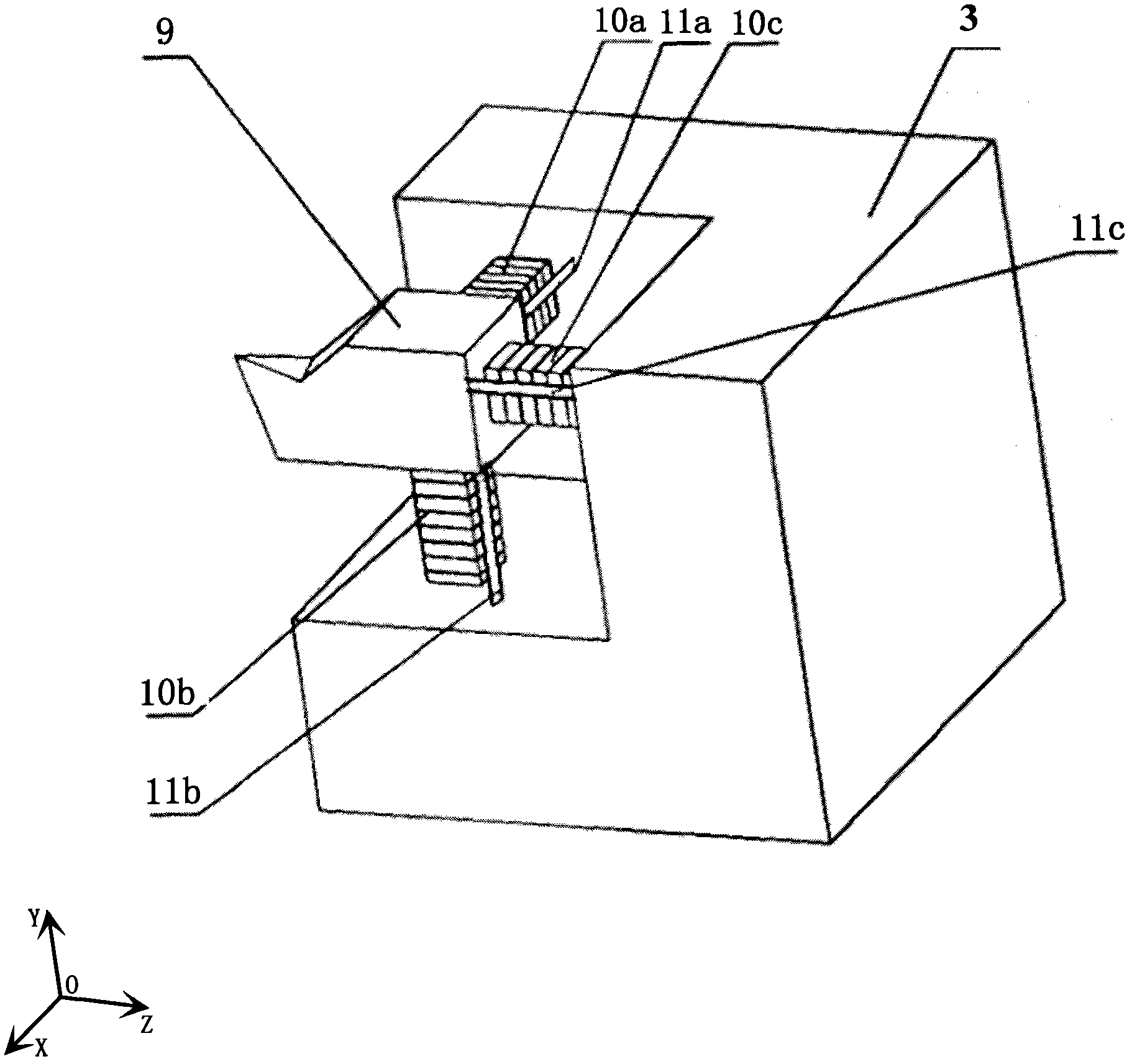 Hybrid frequency-driven three-dimensional ellipse turning method