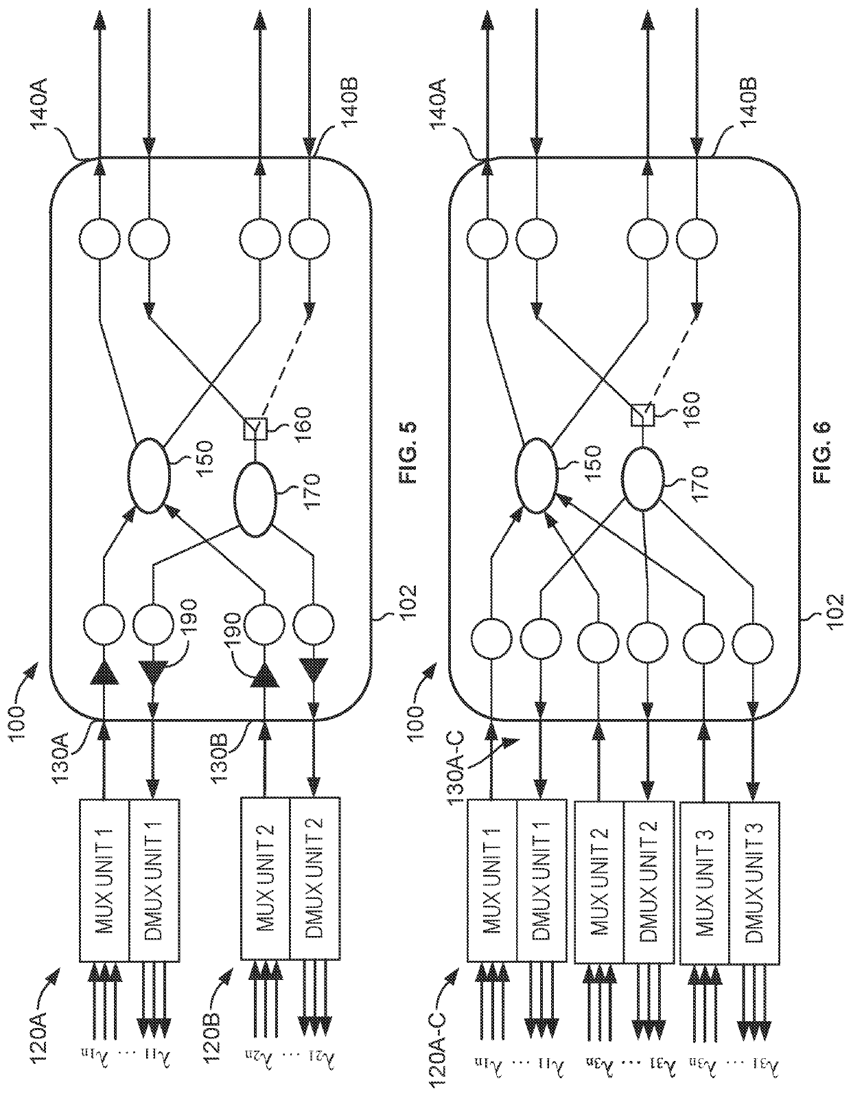 Apparatus and method for coherent optical multiplexing 1+1 protection