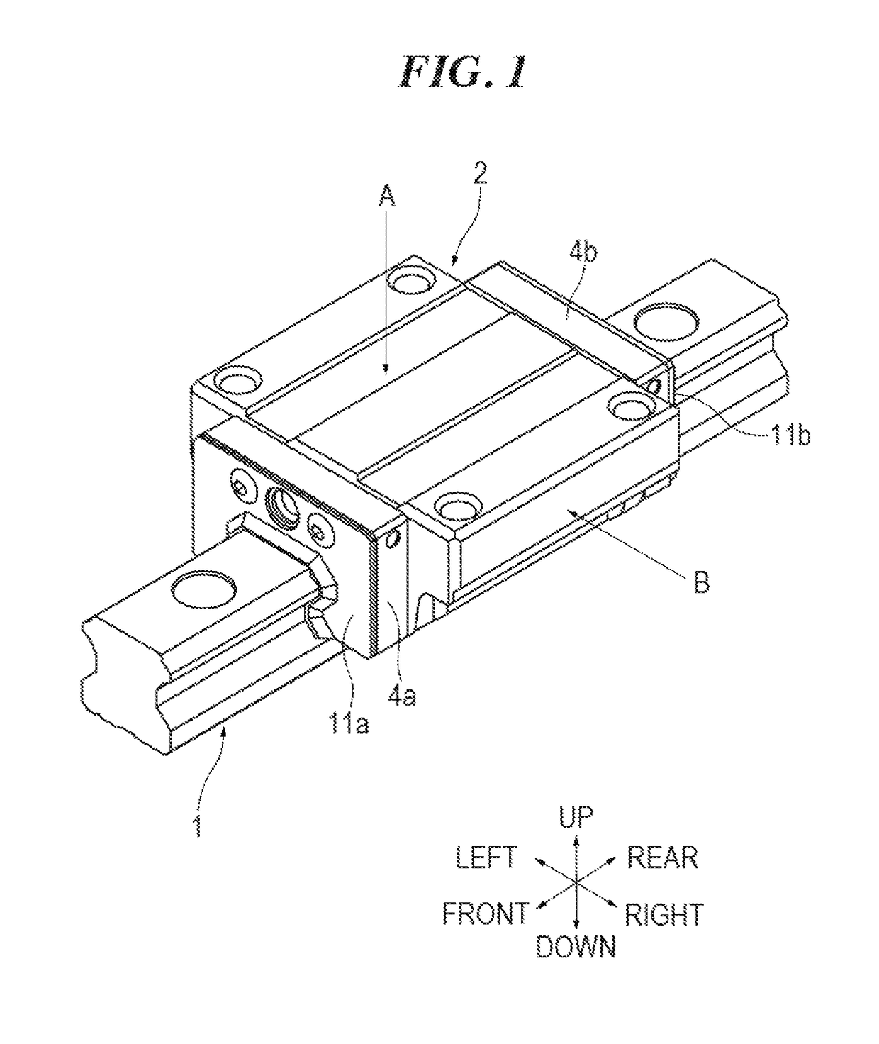 Motion guide apparatus and method for manufacturing the same