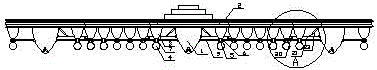 Combined type wind-wave-resistant ship