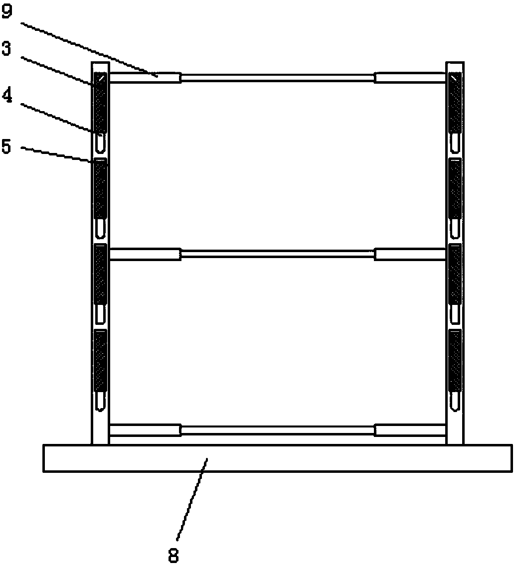 Textile fabric transfer trolley