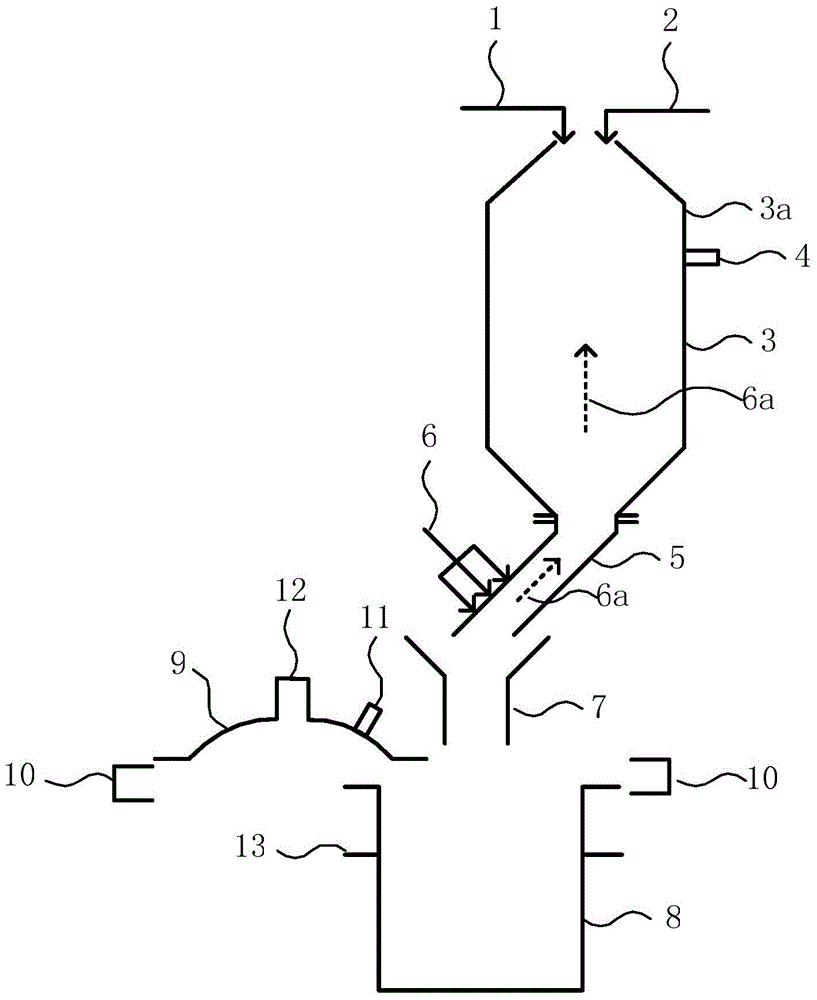 Method and device for quenching coke and recovering energy