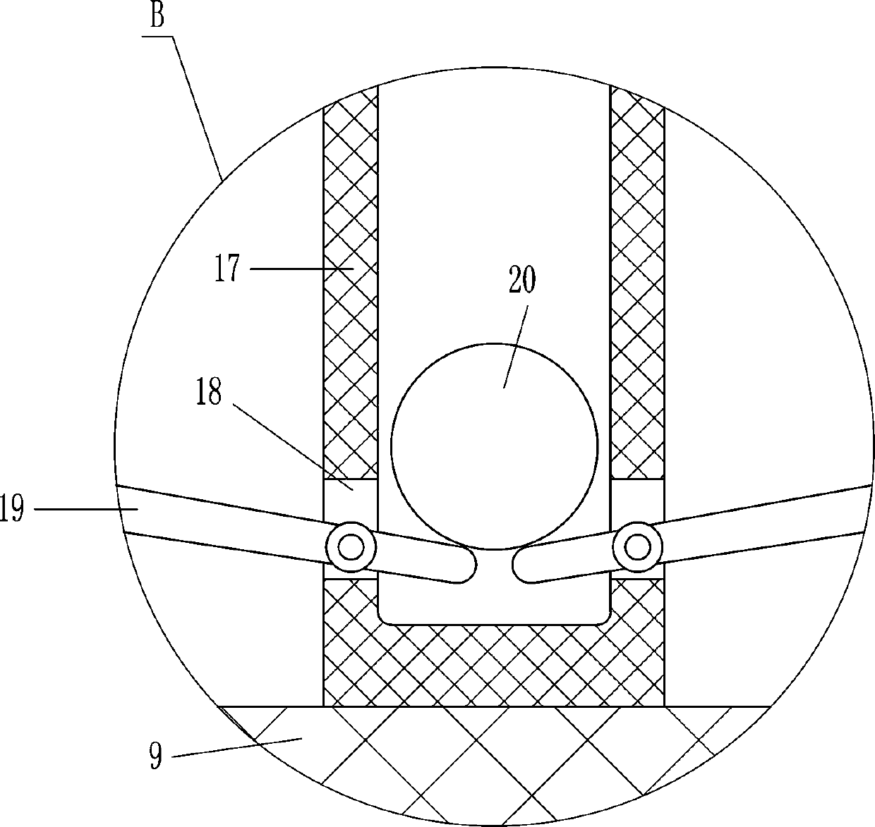 Sesame screening device