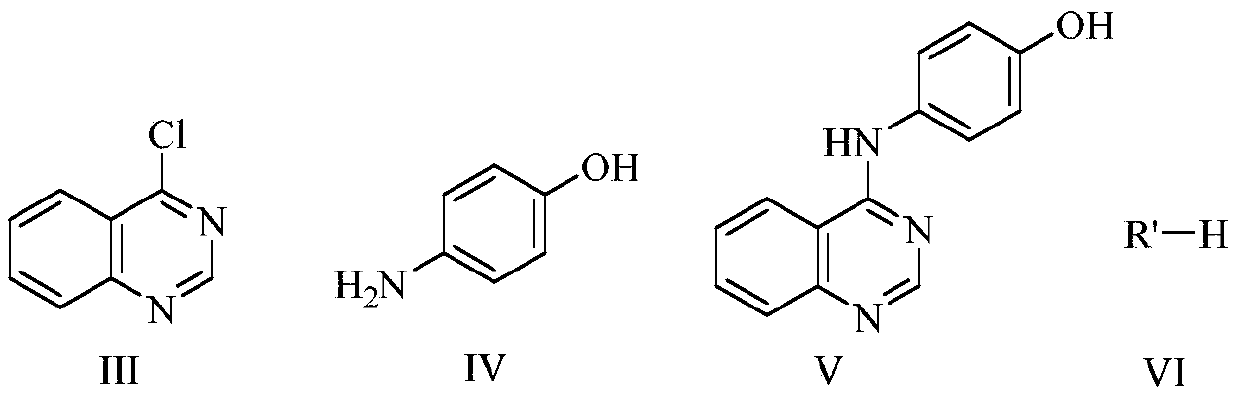 Quinazoline derivative and preparation method and application thereof