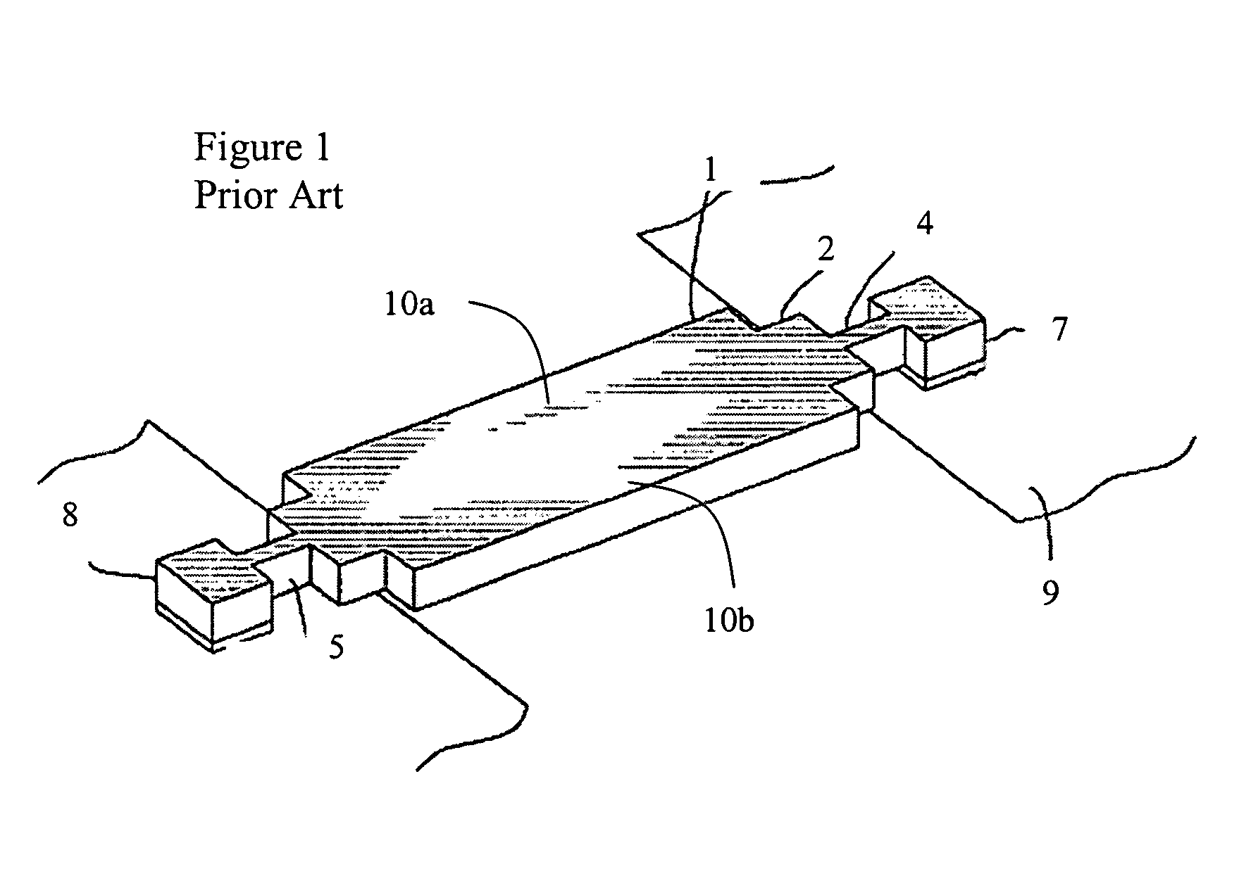 Electrode configuration for piano MEMs micromirror