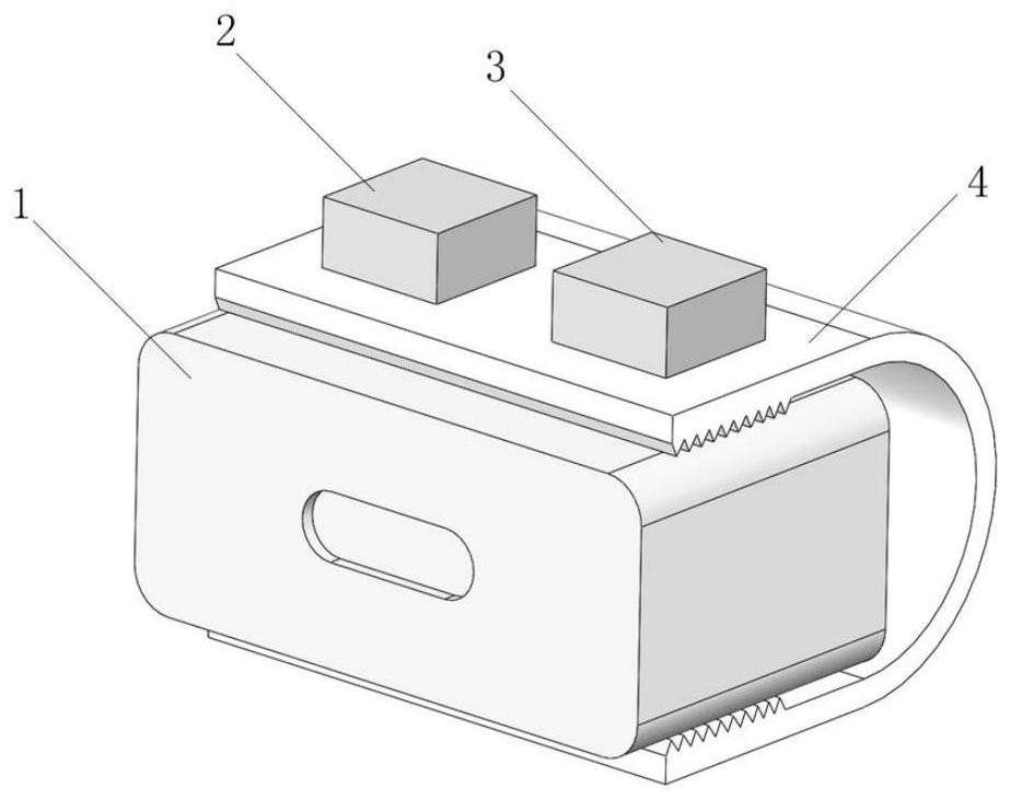 A laser displacement sensor vibration compensation platform