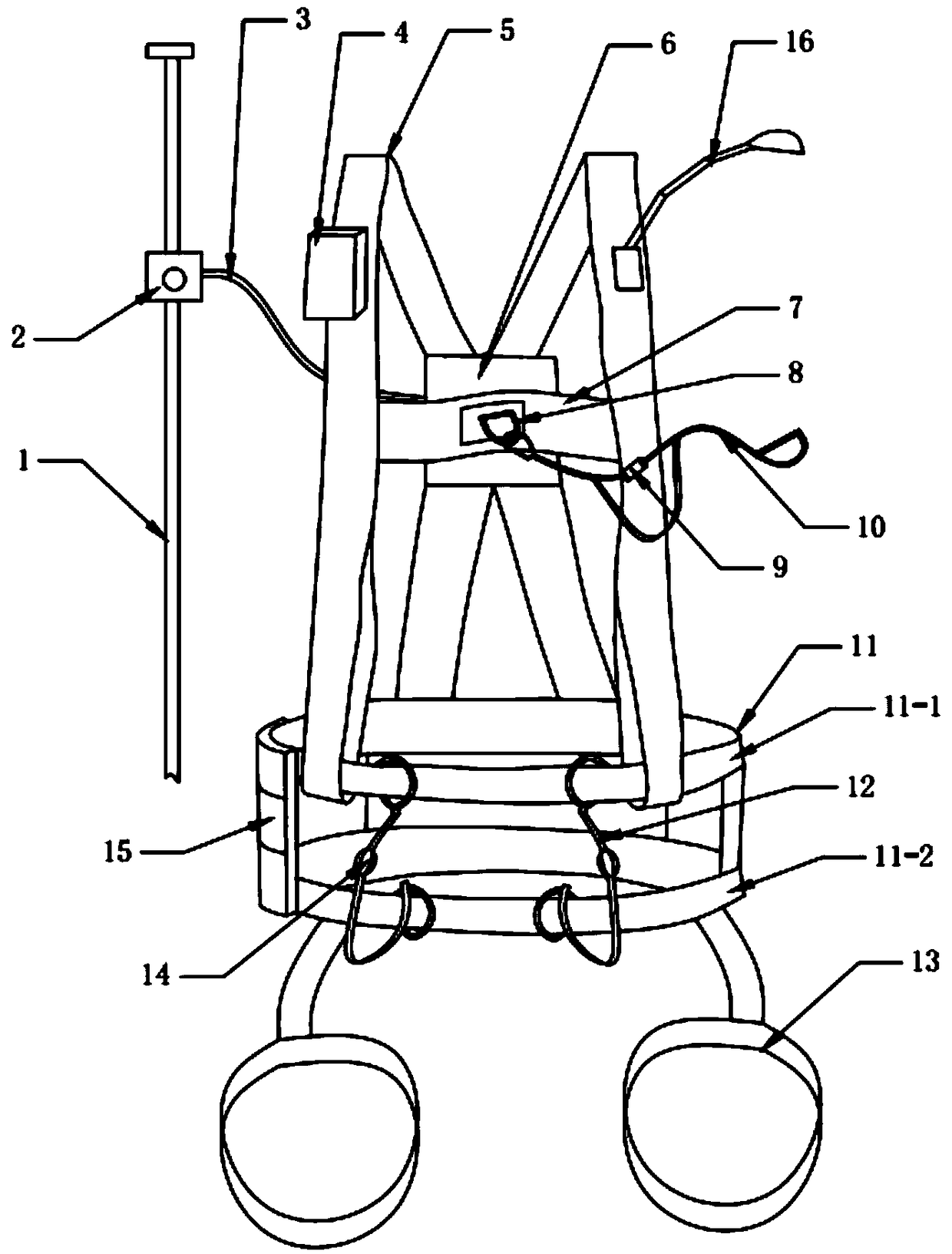 High-altitude work safety protection device