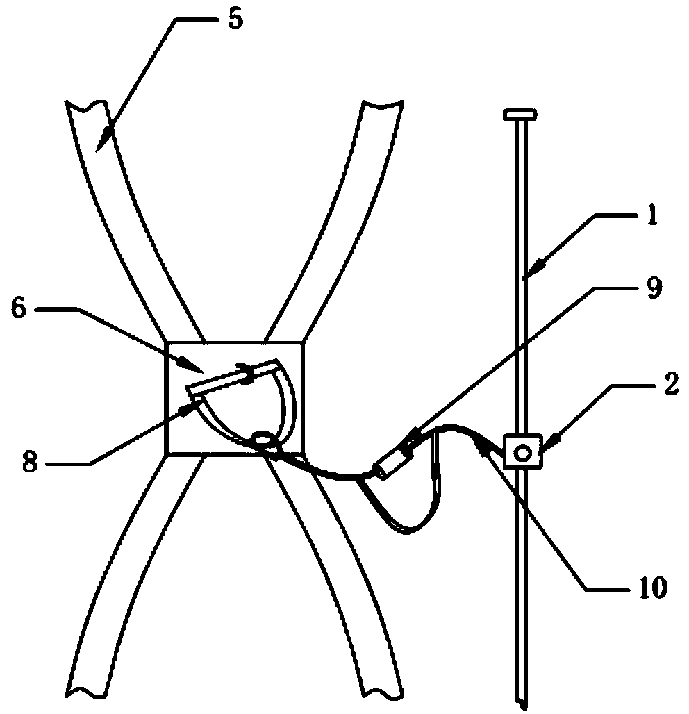 High-altitude work safety protection device