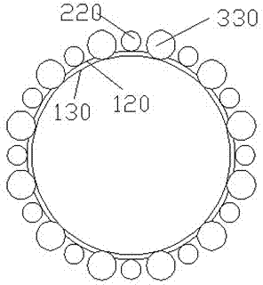 Singeing cleaning roller