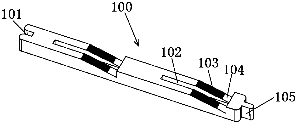 Longitudinally and transversely combined sleeper convenient to disassemble and assemble